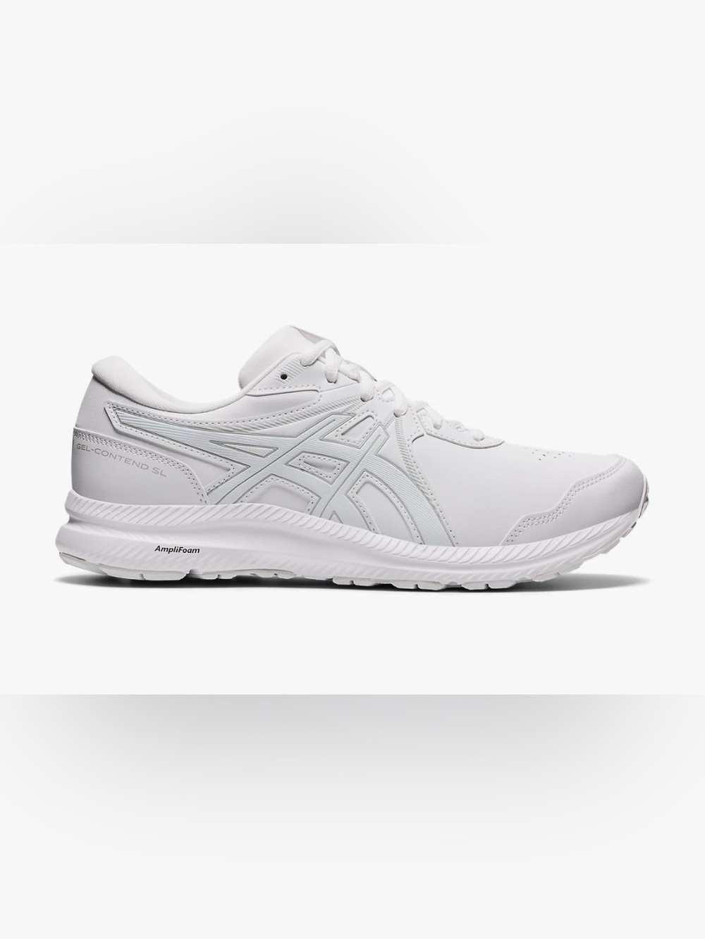 Asics Men’s Athletic Running Shoes Gel Contend SL-Size 10-White